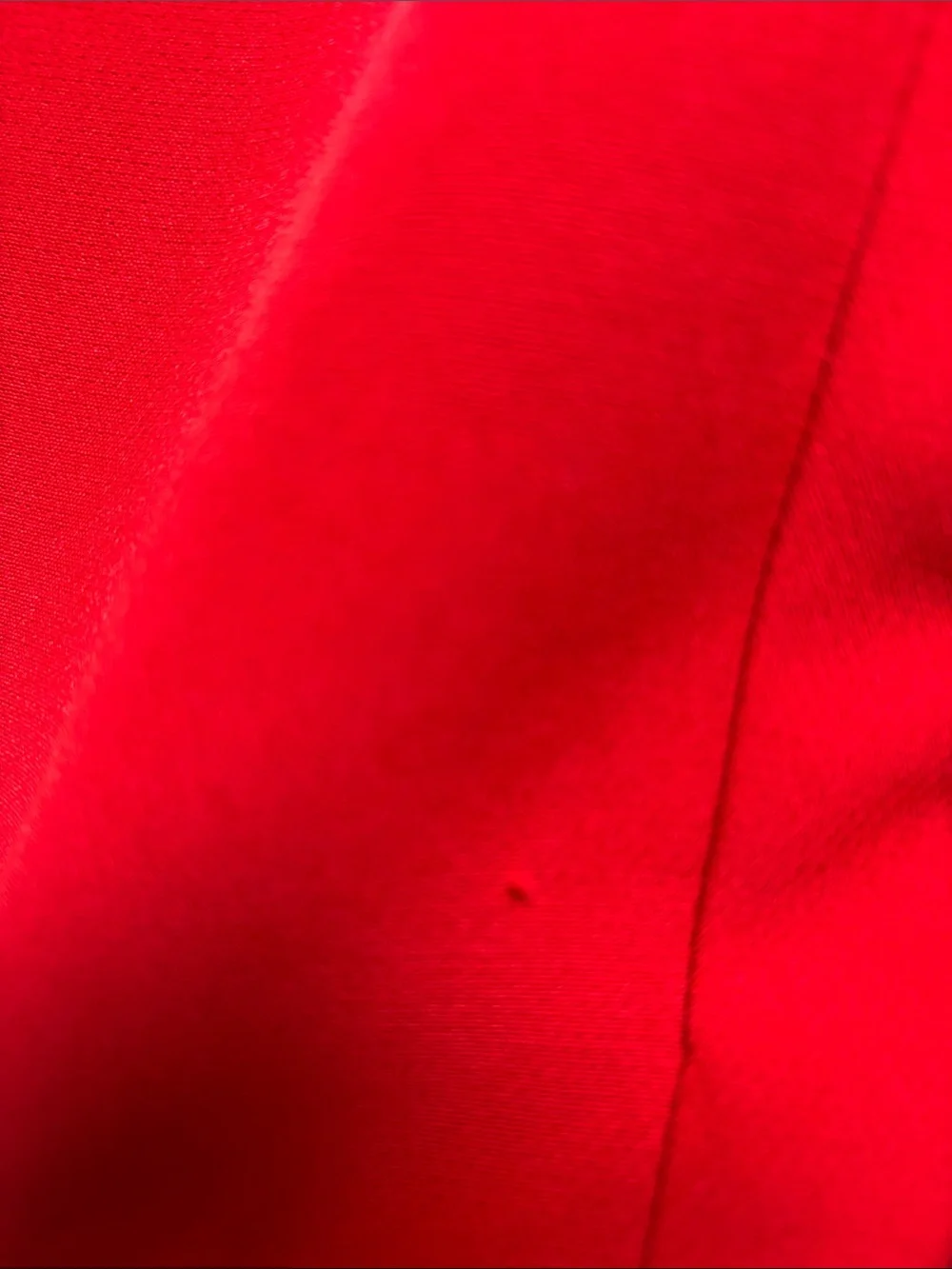 Express Red Sleeveless V-Neck Wide-Leg Jumpsuit